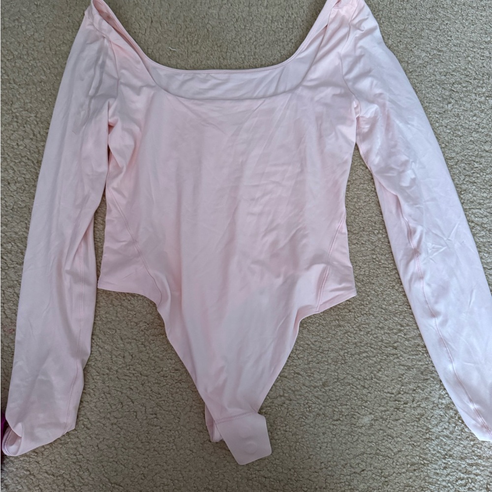 Lululemon Light Pink Bodysuit